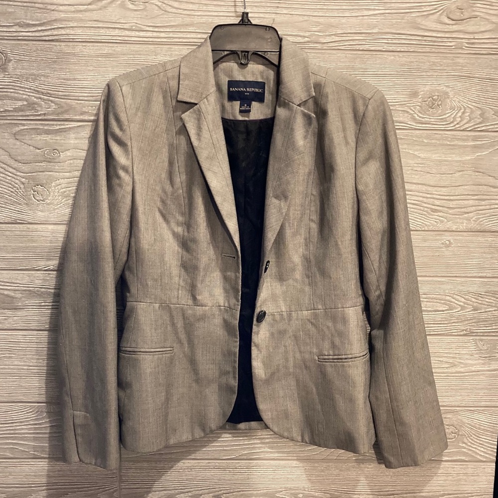 Banana Republic Peplum Cardigan Blazer | 8